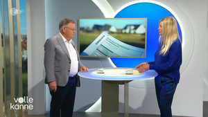 Screenshot ZDF, Volle Kanne Witzke im Interview
